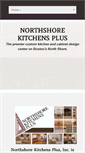 Mobile Screenshot of northshorekitchensplus.com